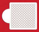 Quarterfoil Mini Cake Stencil